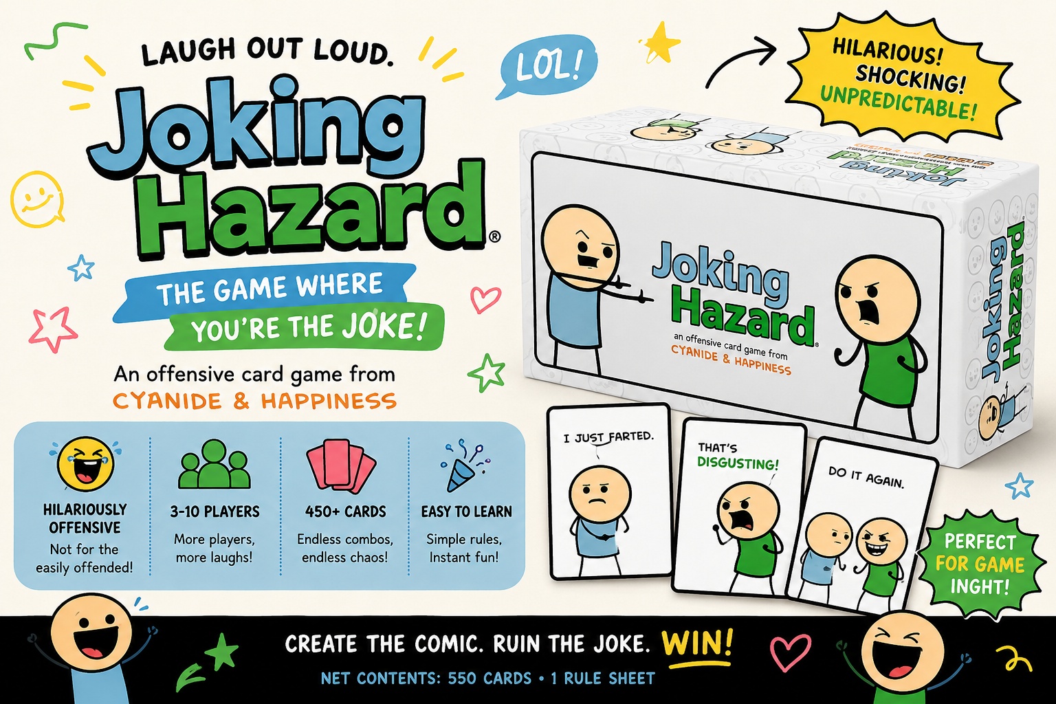 Joking Hazard by Cyanide & Happiness