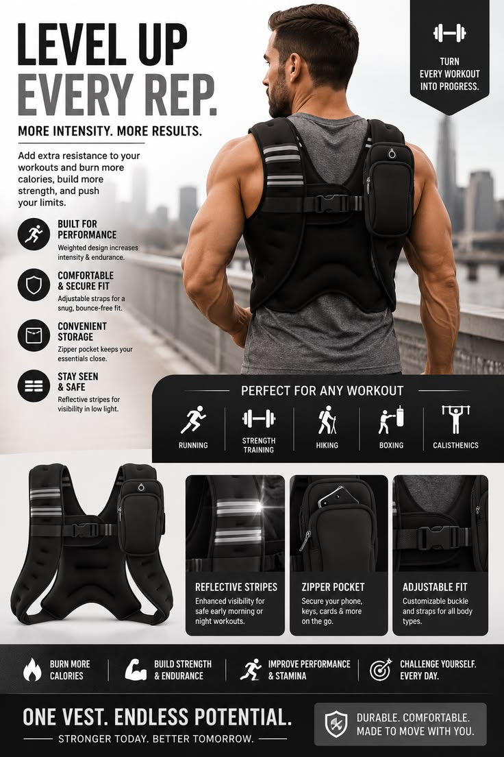 ZELUS Weighted Vest